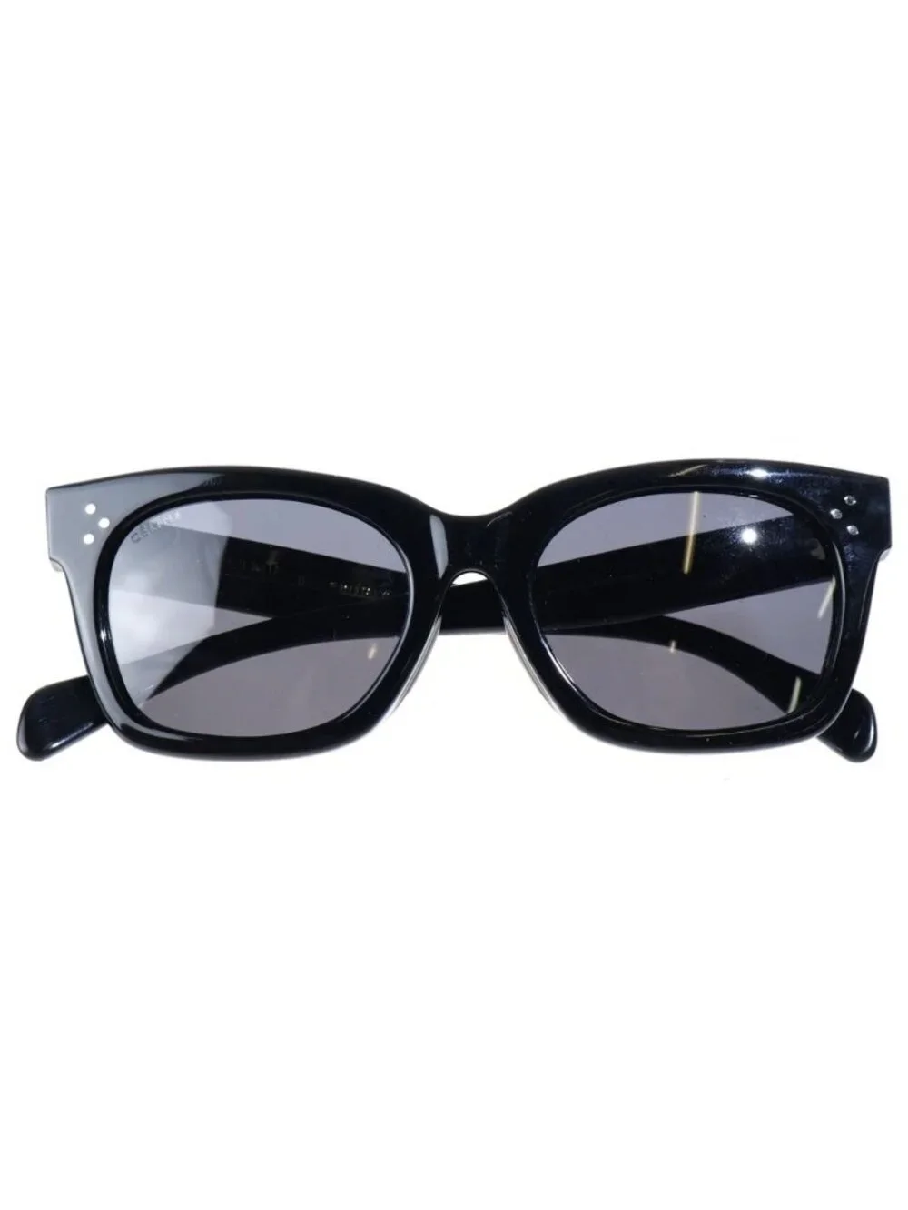 Celine Square Wellington Sunglasses Eyewear 52 Black